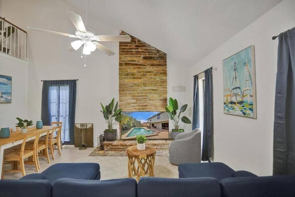 Delray Beach 3Bd Home & Pool With Game Room, 10 Guests Bagian luar foto