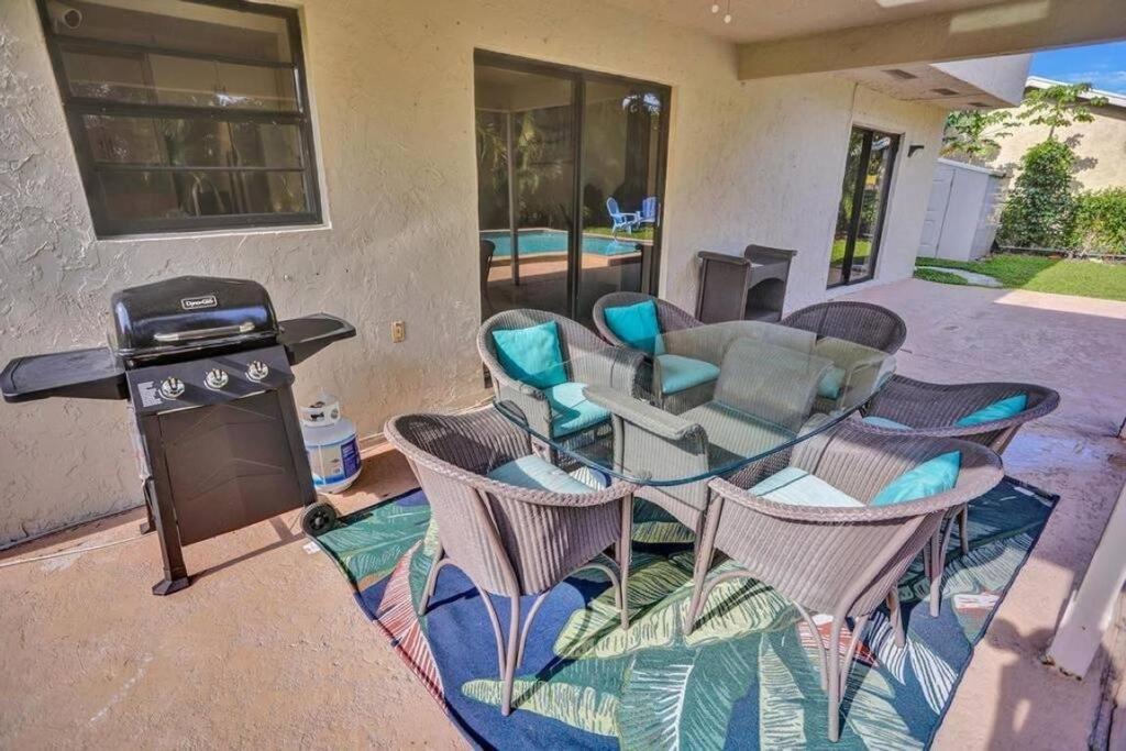 Delray Beach 3Bd Home & Pool With Game Room, 10 Guests Bagian luar foto