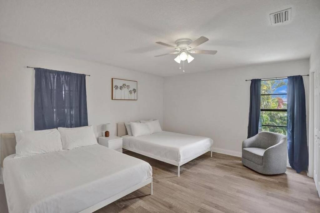 Delray Beach 3Bd Home & Pool With Game Room, 10 Guests Bagian luar foto